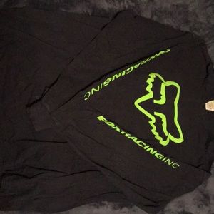 Fox Hooded long sleeve shirt